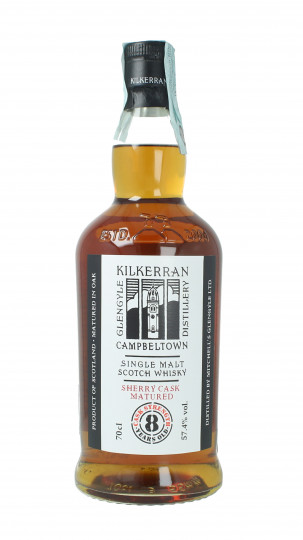 KILKERRAN 8 years old 70cl 57.4% Cask Strength