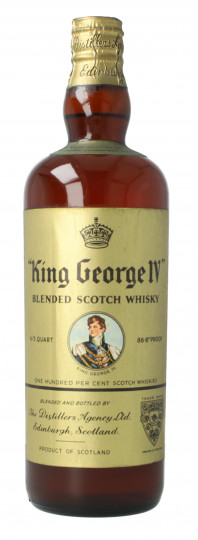 King George IV Blended Scotch Whisky Bot.1940-1950 75cl 43% Spring cap