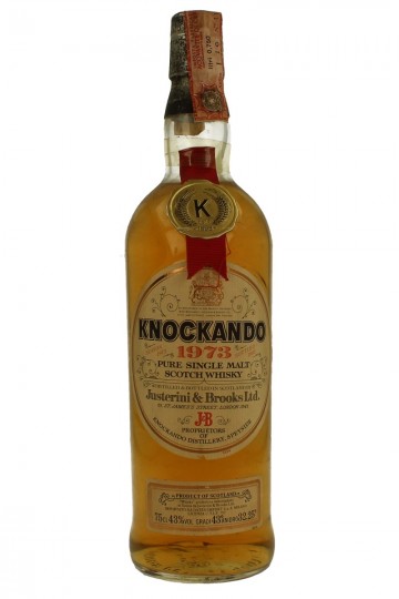 KNOCKANDO 12 years old 1973 1985 75cl 43%