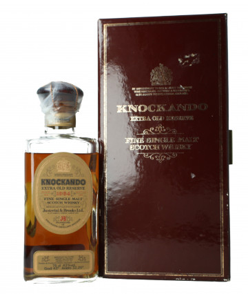 Knockando Speyside  Scotch Whisky 1964 75cl 43% OB- Decanter extra old reserve