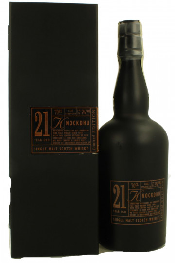 Knockdhu Speyside Scotch Whisky 21 Year Old Bottled 1999 70cl 57.5% OB-Limited edition