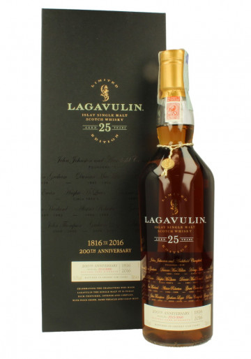 LAGAVULIN 25yo Bot.2016 51.7% OB - 200th Anniversary