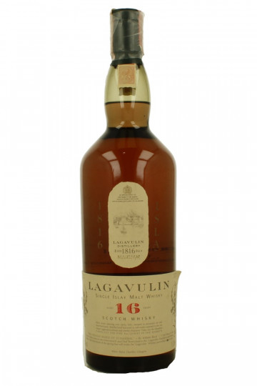 Lagavulin Islay  Scotch whisky White Horse Distillery 16 Year Old - Bot. in The 90's 100cl 43% OB-