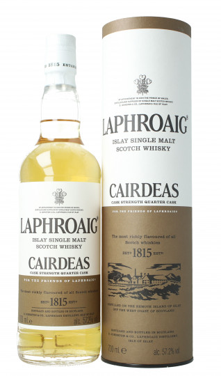 LAPHROAIG Cairdeas Islay Single Malt Scotch Whisky 70cl 57.2% OB - Fies Isle 2017 Quarter Cask