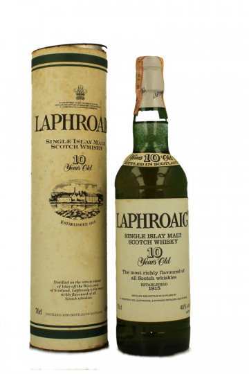 Laphroaig Islay  Scotch Whisky 10  Years Old Bot in The 90's early 2000 70cl 40% OB-