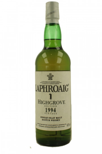 Laphroaig  Islay Scotch Whisky 1994 75cl 40% OB-Highgrove 1