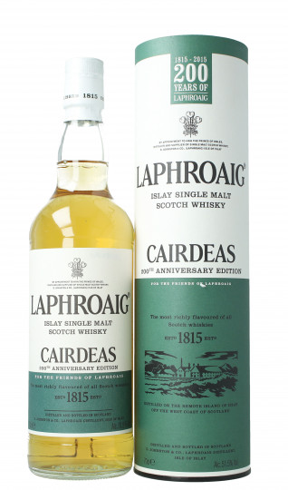 Laphroaig  Islay Scotch Whisky 70cl 43% OB-Cairdeas 200th anniversary edition