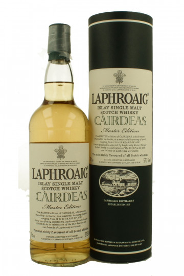 LAPHROAIG   Islay Scotch Whisky Bottled 2010 70cl 57.3% OB-Cairdeas  MASTER edition