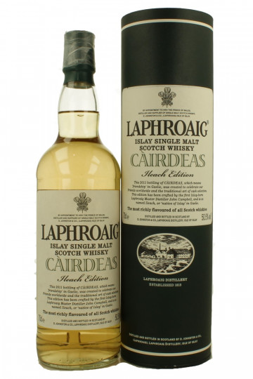 LAPHROAIG   Islay Scotch Whisky Bottled 2011 70cl 50.5% OB-Cairdeas  Ileach edition