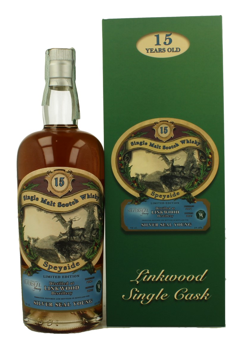 LINKWOOD 15 years Old 2007 2023 70cl 57.2% Silver Seal Young - Products ...