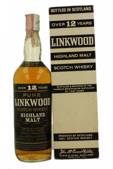 Linkwood Speyside Scotch Whisky 12 Year old 1962 75cl 43% OB- Darma Import