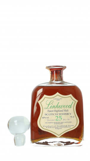 Linkwood Speyside  Scotch Whisky 25 Year old 1960 75cl 40% Sestante  -