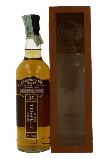 LITTLEMILL 27 years old 1992 70cl 49.8% Cadenhead's -