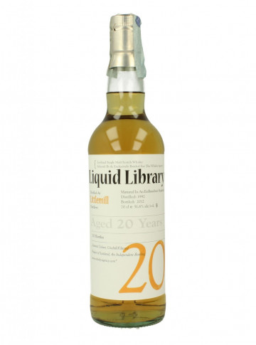 LITTLEMILL Lowland Scotch Whisky 20 Year Old 1992 2012 70cl 51.6% The Whisky Agency - Liquid Library