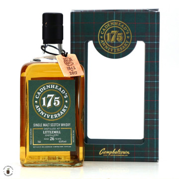 LITTLEMILL Lowland Scotch Whisky 26 years old 1991 70cl 52.6% Cadenhead's - 175th