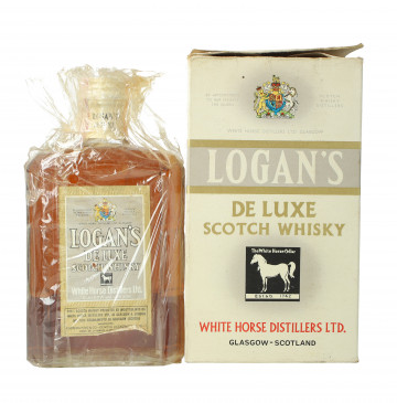 LOGAN'S DeLuxe (Lagavulin) Bot. in the  60'S /70's 75cl 43% White Horse Distillers