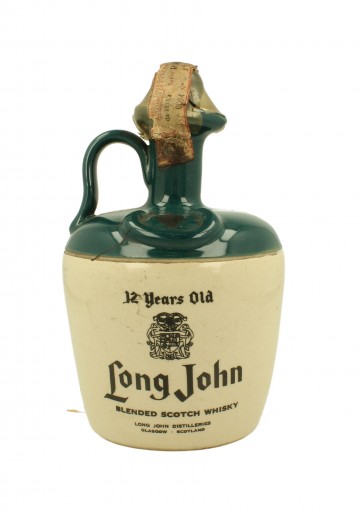 LONG JOHN OLD CERAMIC 12 YO BOTTLED IN THE 60'S /70'S 75 CL 40 %