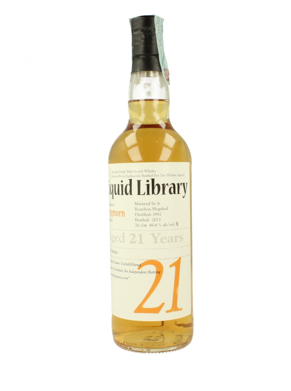 LONGMORN 21yo 1992 2013 70cl 49.8% The Whisky Agency - Liquid Library -  Prodotti - Whisky Antique, Whisky & Spirits