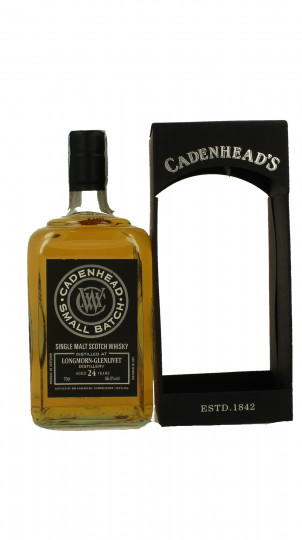 LONGMORN 24 years old 1999 2015 70cl 56.2% Cadenhead's - Small Batch