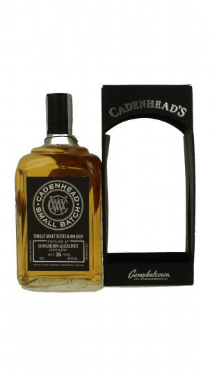 LONGMORN 26 years old 1987 2013 70cl 49.5% Cadenhead's - Small Batch