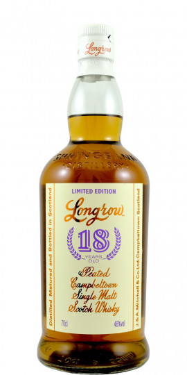 LONGROW 18 years old 70cl 46% OB  -2021 Edition