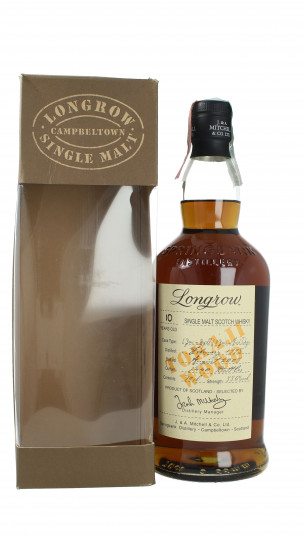 Longrow CampbelTown  Scotch whisky 10 years old 1995 70cl 55.6 % J. & A. Mitchell Tokaj Wood