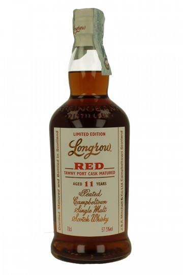 Longrow CampbelTown  Scotch whisky 11 years old 2022 edition 70cl 57.5% RED -Tawny Port Cask Matured