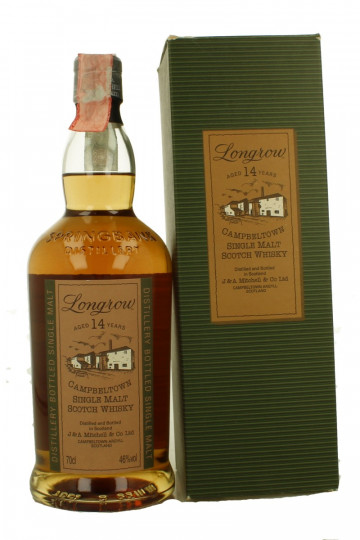 Longrow CampbelTown  Scotch whisky 14 Years Old Bot early 2000 70cl 46% OB-