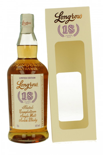 Longrow Campbeltown Scotch Whisky 18 years old 70cl 46% OB  -2016 Edition