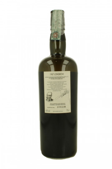 Longrow Campbeltown Scotch Whisky 1987 70cl 45% SAMAROLI - Cask 113