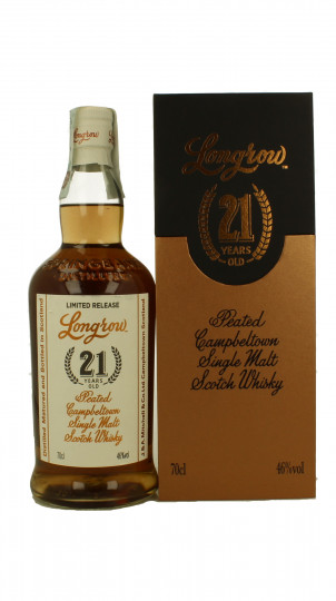 Longrow Campbeltown Scotch Whisky 21 Year Old 2021 Edition 70cl 46% - OB