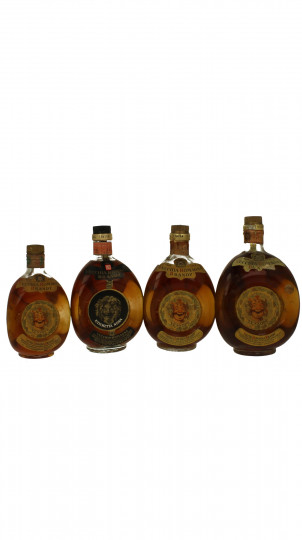 lot of 11  old Italian Brandy Vecchia Romagna bot 50's-60's 11x75cl 40%