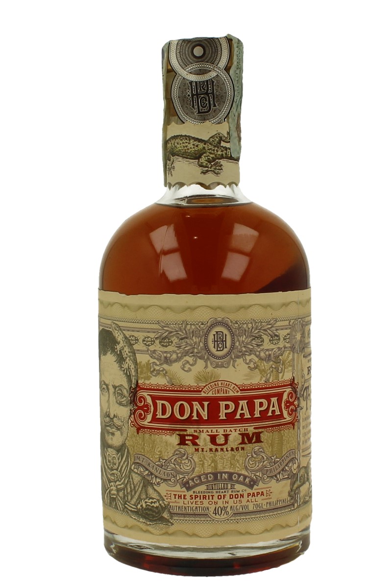 Don Papa Sherry Cask Finish, Rum 45% vol. 0,7l India