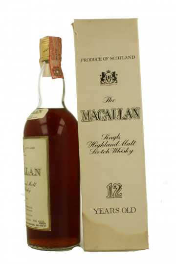 MACALLAN 12 Years Old - Bot.70's-80's 75cl 43% OB-