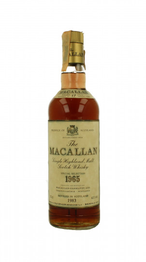 MACALLAN 17 Years Old 1965 1983 75cl 43% OB-Rinaldi import