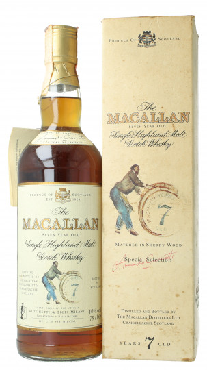 MACALLAN 7 years old - Bot.80's 75cl 40% OB-