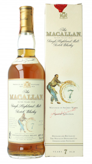 MACALLAN 7 years old - Bot.90's 70cl 40% OB-