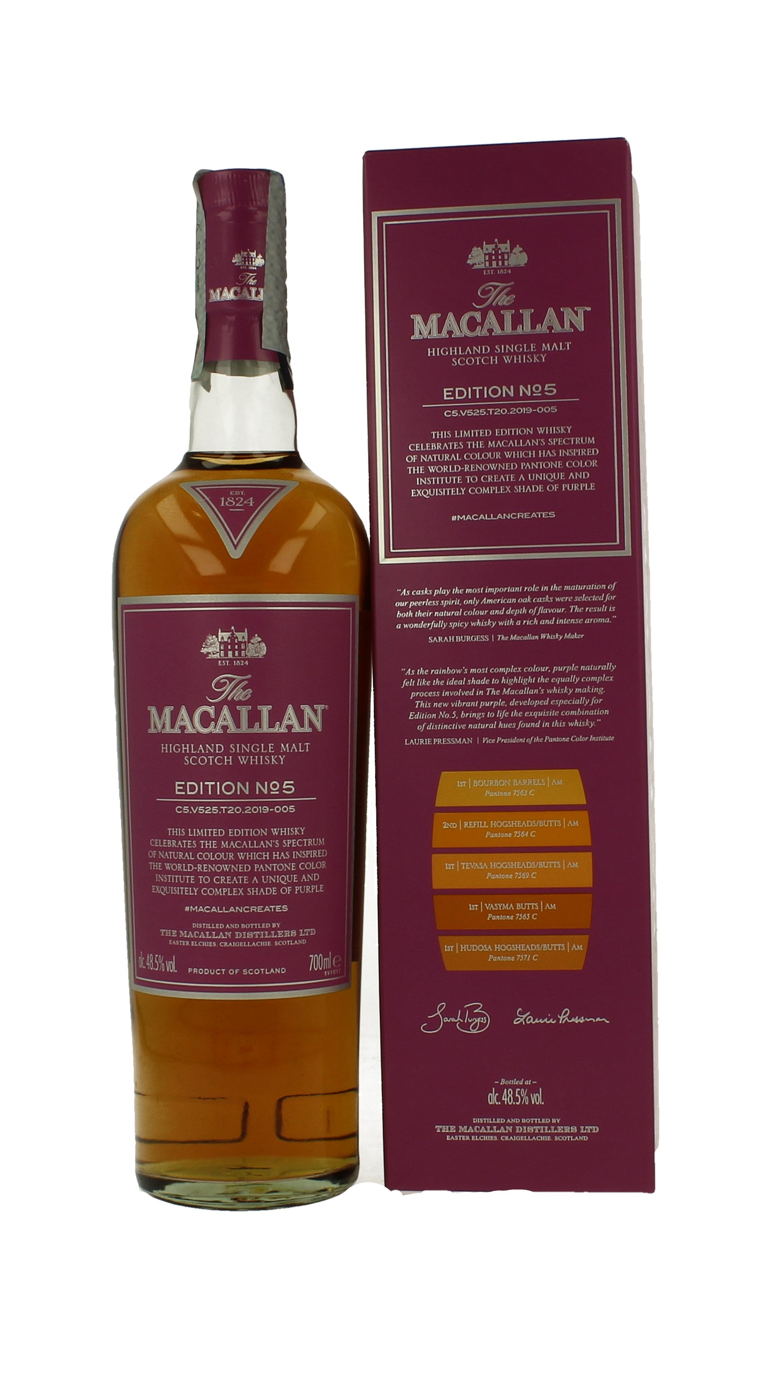 MACALLAN Edition 5 75cl 48.5% - Products - Whisky Antique, Whisky