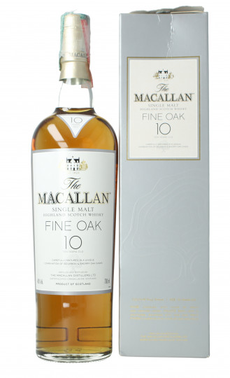 Macallan Speyside  Scotch Whisky 10 Year old Bot in The 90's early 2000 70cl 40% OB-Fine Oak