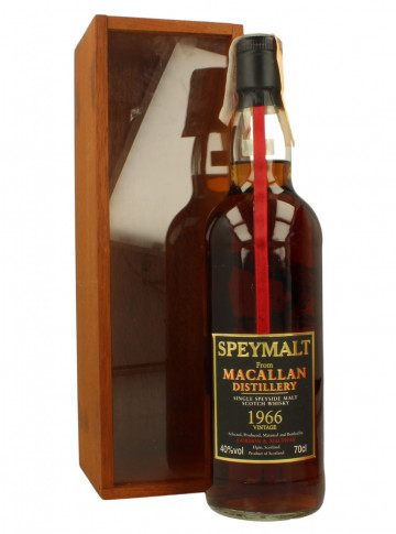 Macallan Speyside  Scotch Whisky 1966 70cl 40% Gordon MacPhail  - Speymalt