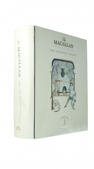 Macallan Speyside Scotch Whisky -ARCHIVAL SERIES FOLIO 1 70cl 40% OB- box with defect check picture