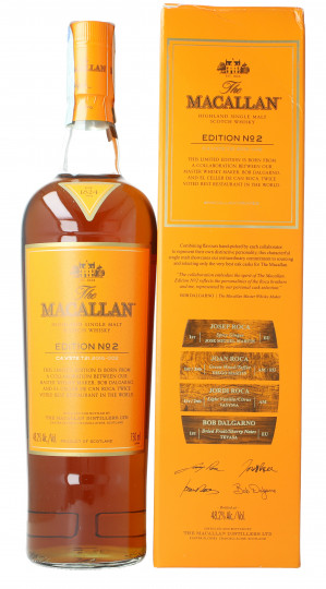 Macallan Speyside Scotch Whisky Edition No 2 75cl 48.2%