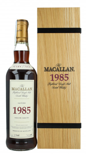 Macallan Speyside Scotch Whisky Fine & Rare 29 Years Old 1985 70cl 46.8% OB