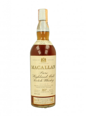 Macallan Speyside  Scotch Whisky over 15 Year Old 1956 75cl 80°proof