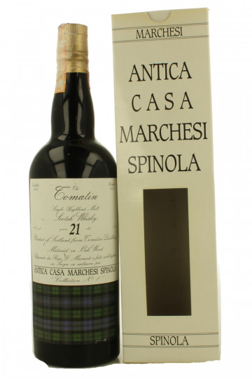 MARCHESI SPINOLA Full Set 6 Bottles Scotch Whisky Bot.1990 6x75cl Sestante- Milton Duff-Longmorn-port Ellen-Glen Gordon-Glenlossie-Tomatin
