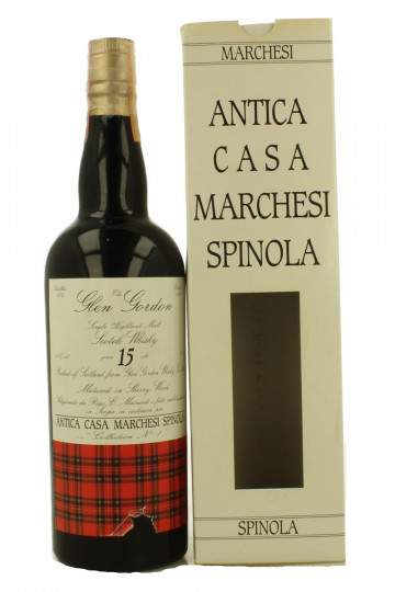 MARCHESI SPINOLA Full Set 6 Bottles Scotch Whisky Bot.1990 6x75cl Sestante- Milton Duff-Longmorn-port Ellen-Glen Gordon-Glenlossie-Tomatin