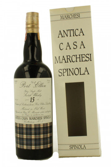 MARCHESI SPINOLA Full Set 6 Bottles Scotch Whisky Bot.1990 6x75cl Sestante- Milton Duff-Longmorn-port Ellen-Glen Gordon-Glenlossie-Tomatin