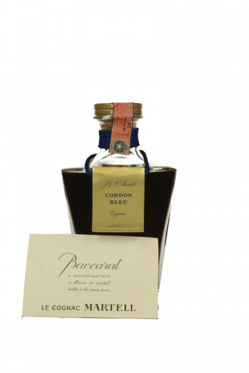 Martell Cognac Baccarat Decanter - Bot. in The 70's 75CL 43% OB-