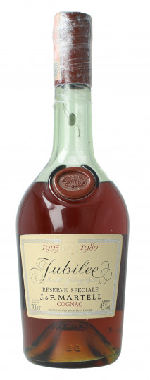 MARTELL COGNAC -Jubilee 1905-1980 70cl 45% OB- No Box