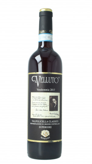 MERONI VALPOLICELLA SUPERIORE "IL VELLUTO" 2017 75cl 14.5%